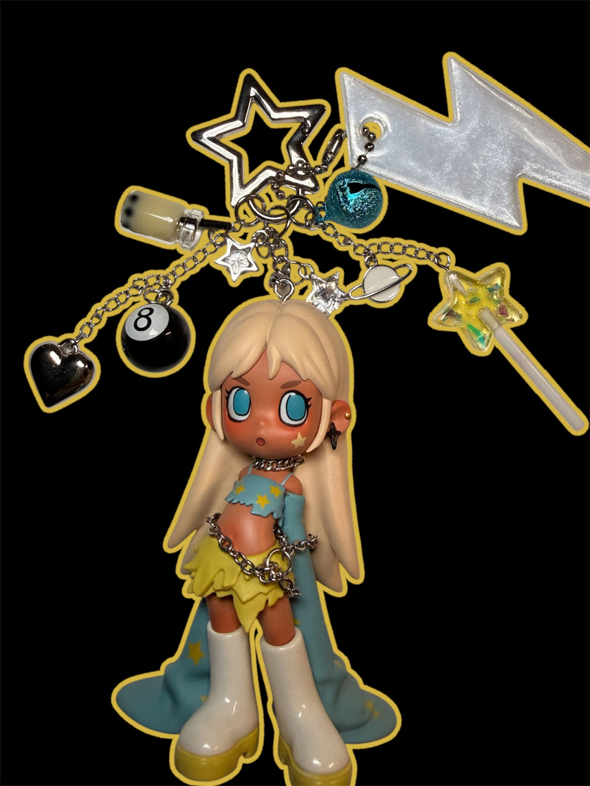 Popmart Lil Peach Riot- POPPY STARLIGHT🌟🩵