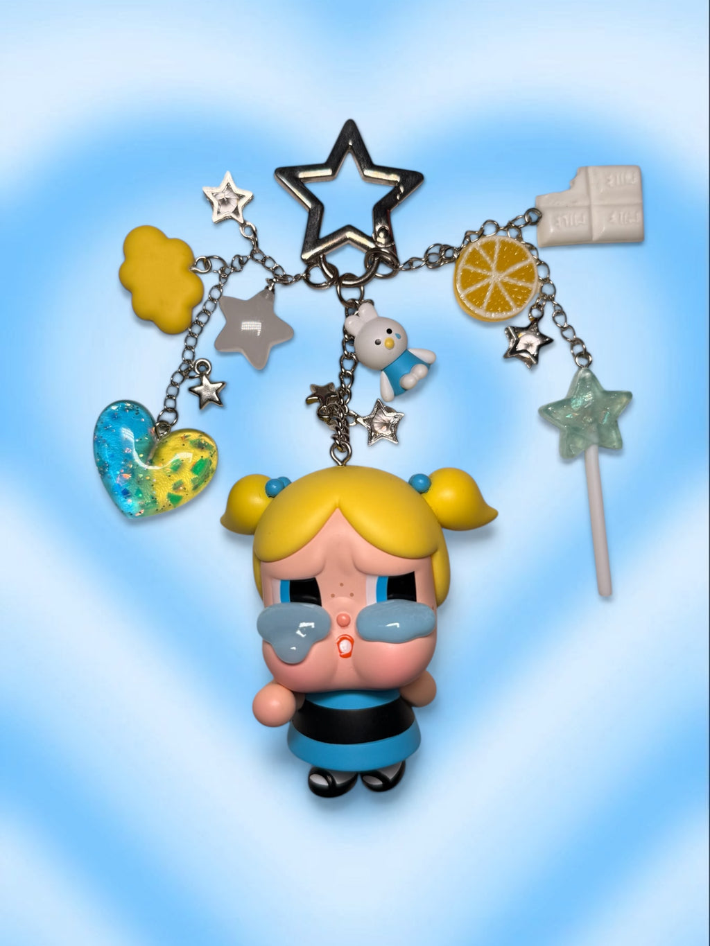 Pop Mart Powerpuff Girls Series- BUBBLES 🫧🩵💛