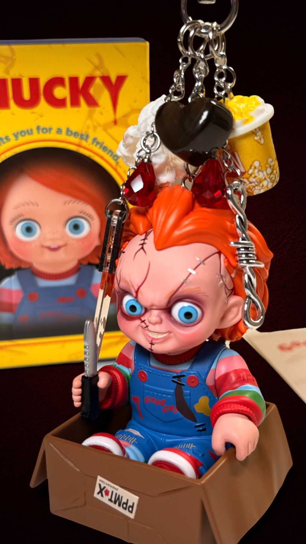 Popmart CHUCKY🔪🩸🍿🖤