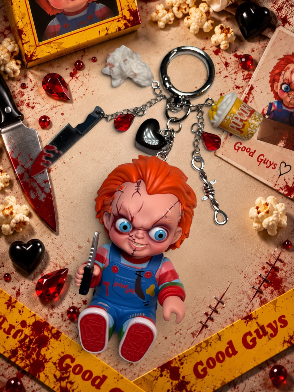 Popmart CHUCKY🔪🩸🍿🖤
