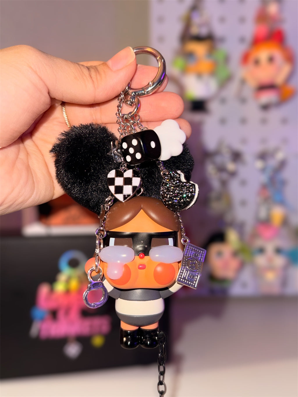 Pop Mart Crybaby Crying Again Series- THE ROBBER⛓️💰🖤✨
