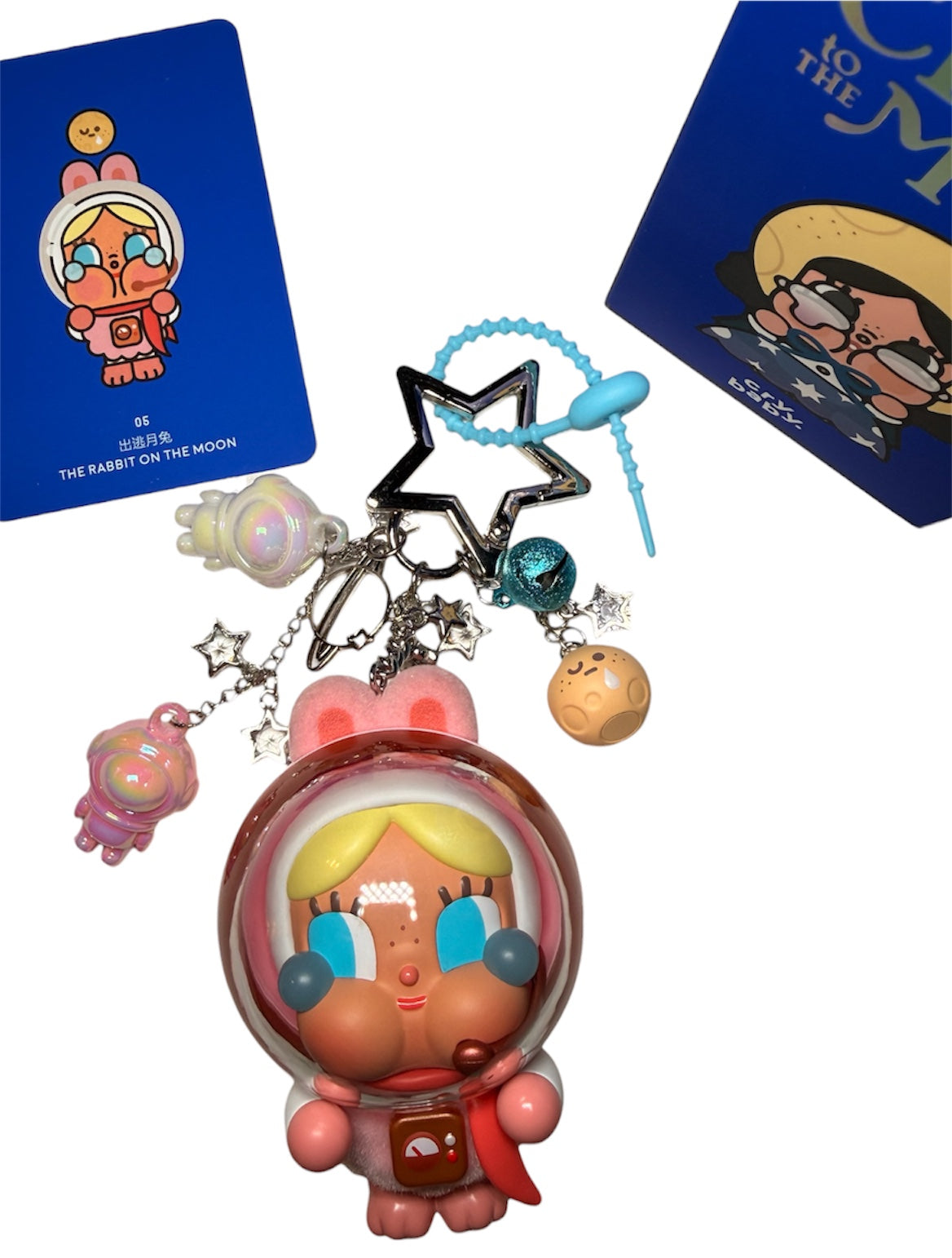 Pop Mart Crybaby Crying to the Moon Series – The Rabbit on the Moon🌙✨🐇