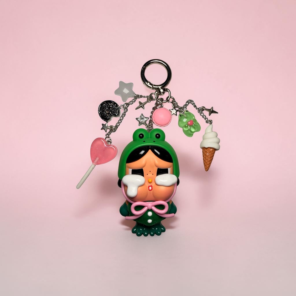 Pop Mart Crybaby Crying Again Series- WHAT A FROG🐸🩷✨