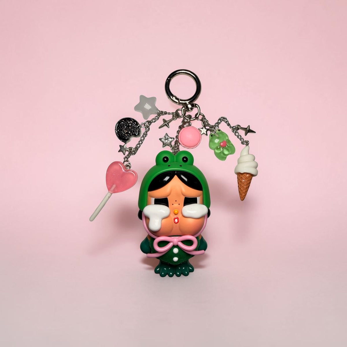 Pop Mart Crybaby Crying Again Series- WHAT A FROG🐸🩷✨