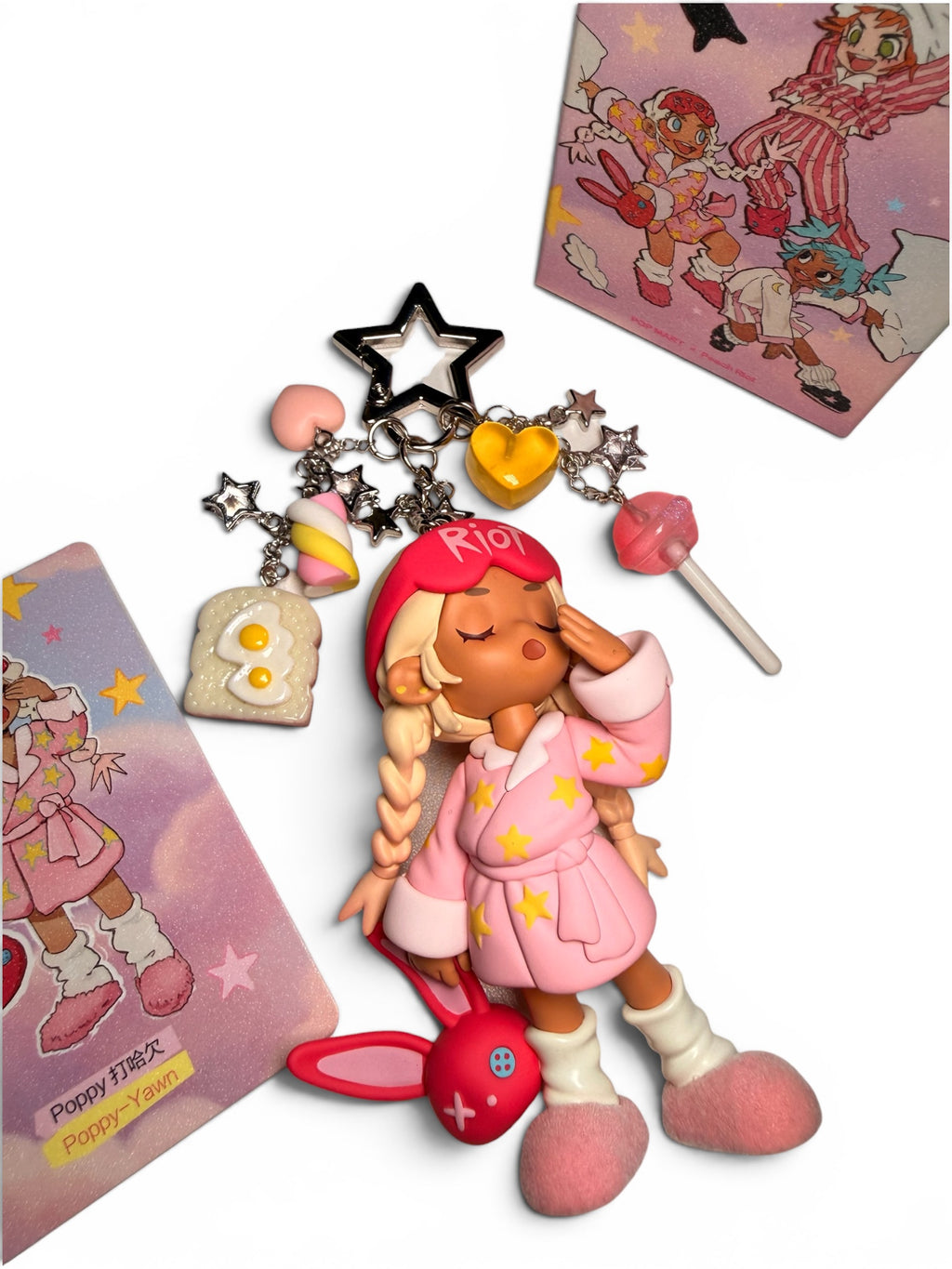 Pop Mart Lil Peach Riot -POPPY YAWN💖💤🥱