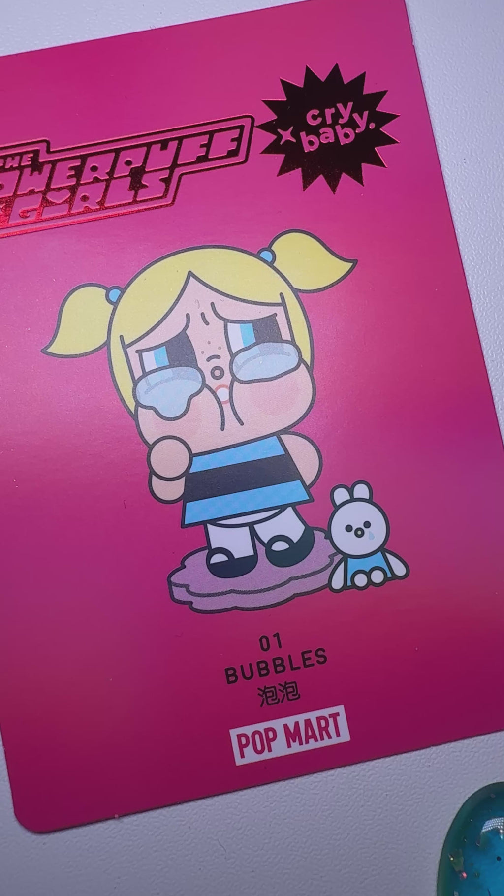 Pop Mart Powerpuff Girls Series- BUBBLES 🫧🩵💛