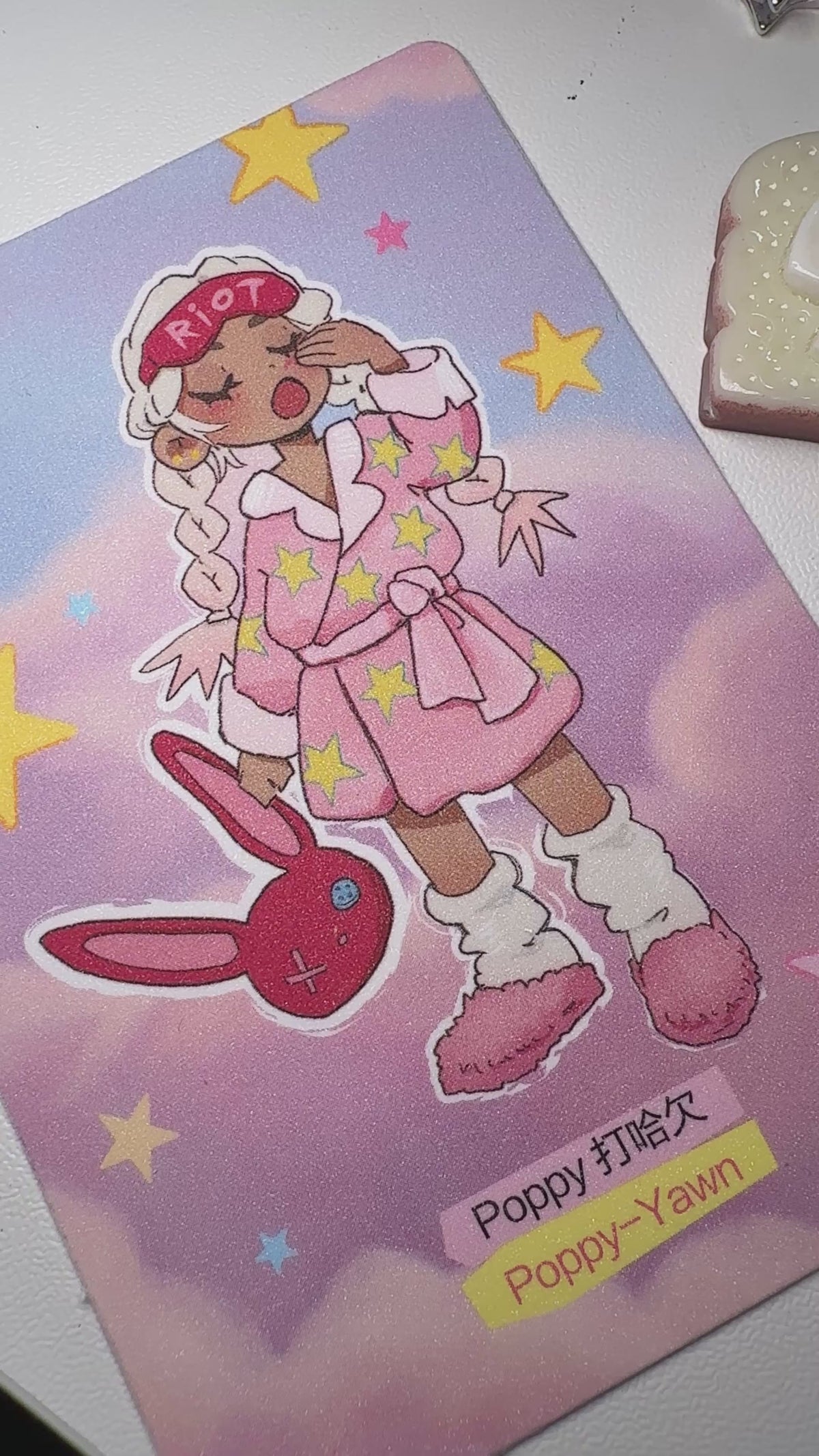 Pop Mart Lil Peach Riot -POPPY YAWN💖💤🥱